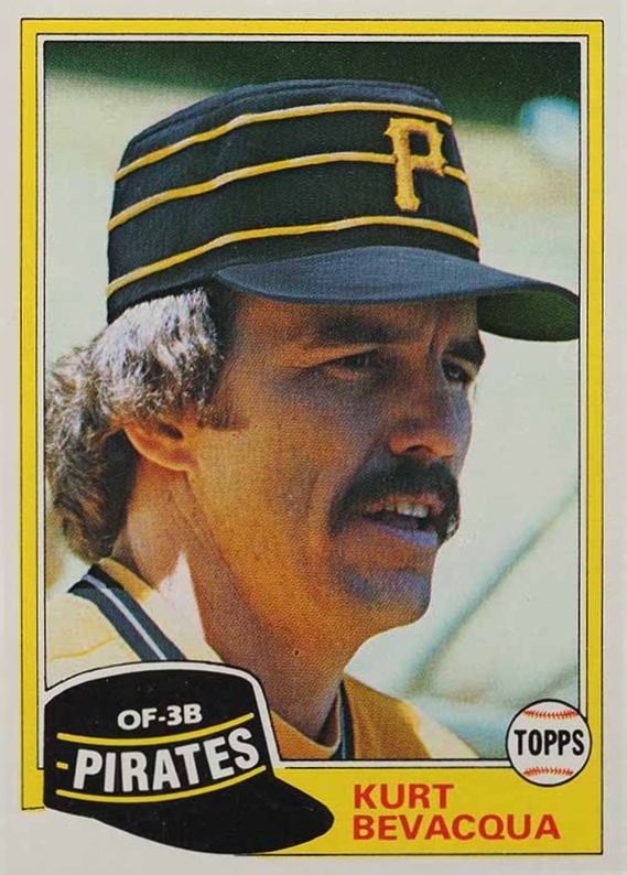 1981 Topps Kurt Bevacqua #118 Baseball Card