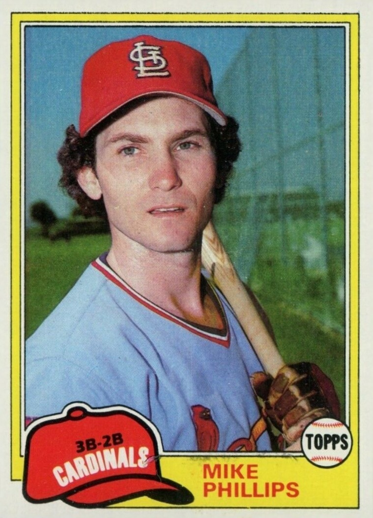 1981 Topps Mike Phillips #113 Baseball Card