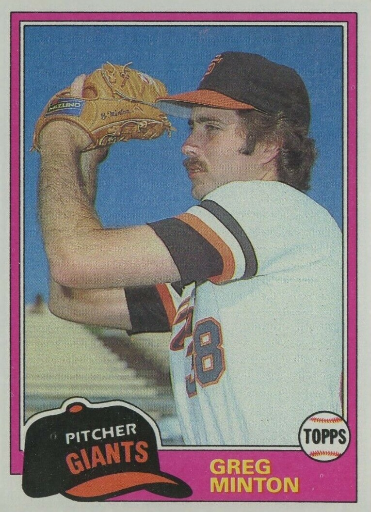 1981 Topps Greg Minton #111 Baseball Card