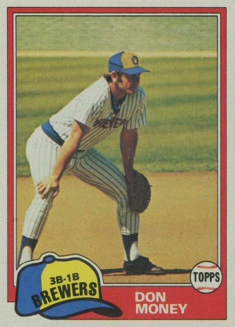 1981 Topps Don Money #106 Baseball Card