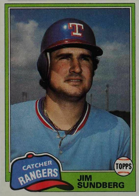 1981 Topps Jim Sundberg #95 Baseball Card