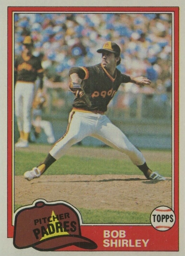 1981 Topps Bob Shirley #49 Baseball Card