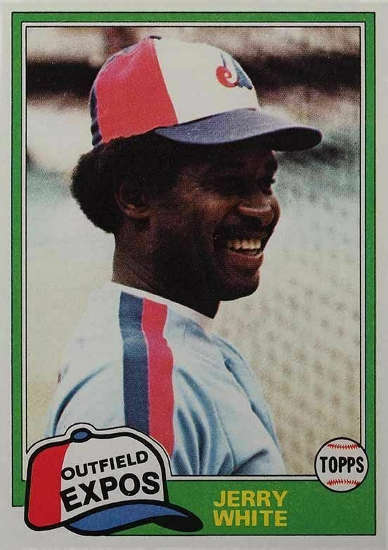 1981 Topps Jerry White #42 Baseball Card