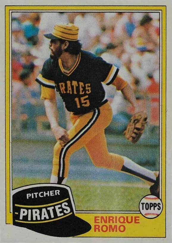 1981 Topps Enrique Romo #28 Baseball Card