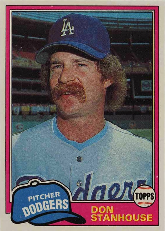 1981 Topps Don Stanhouse #24 Baseball Card