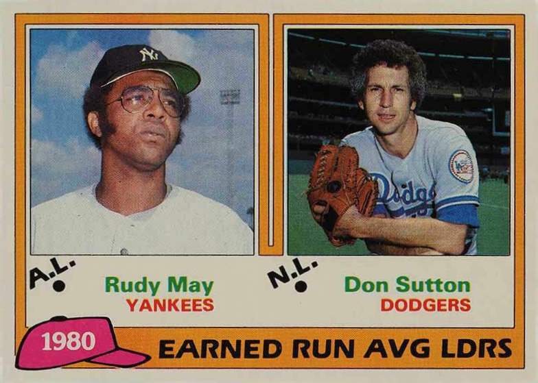 1981 Topps May/Sutton #7 Baseball Card