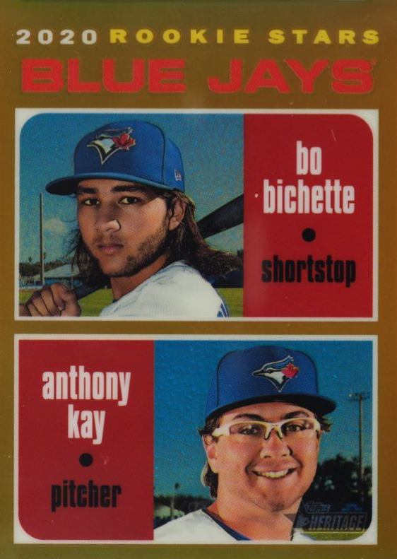 2020 Topps Heritage Anthony Kay/Bo Bichette #52 Baseball Card
