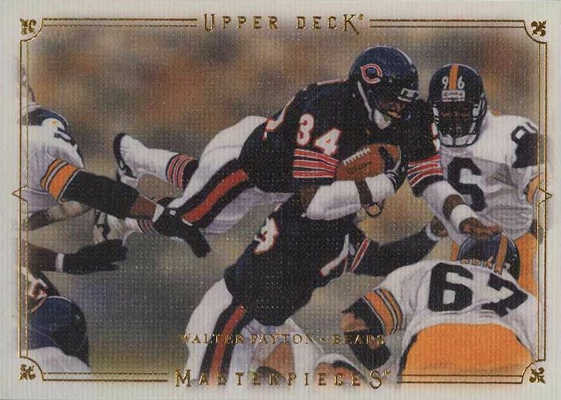 2008 Upper Deck Masterpieces Walter Payton #88 Football Card