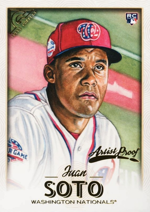 2018 Topps Gallery Juan Soto #126 Baseball Card