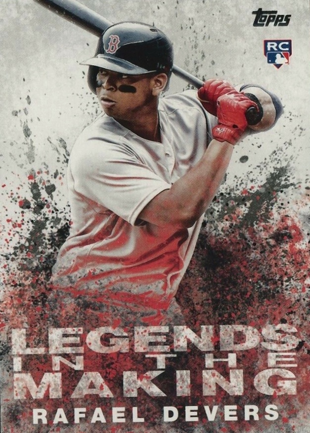 2018 Topps Legends in the Making Rafael Devers #1 Baseball Card