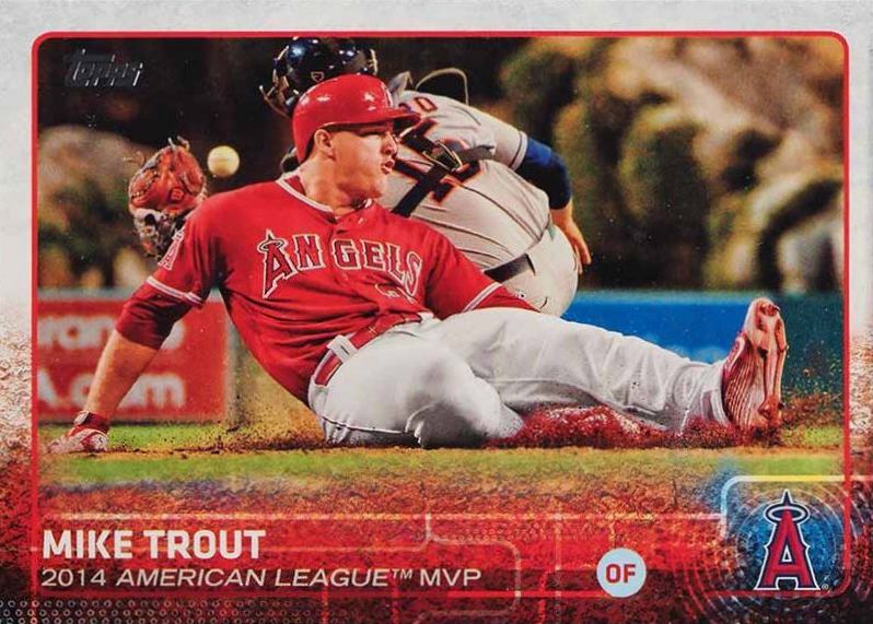 2015 Topps Mike Trout #510 Baseball Card