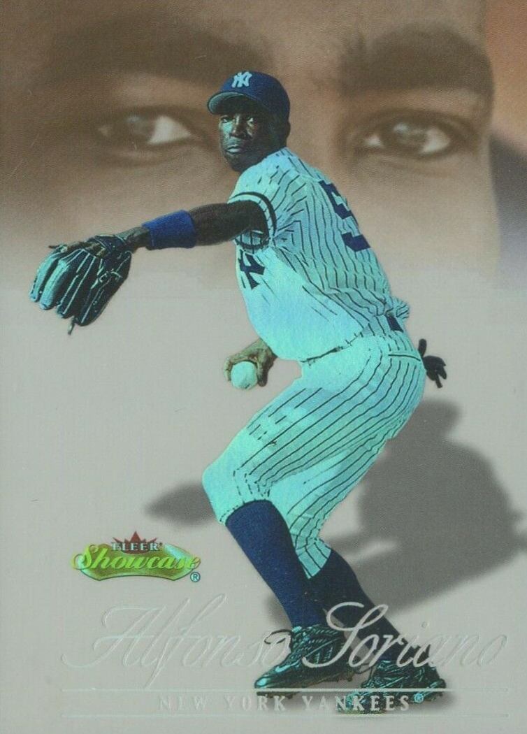 2000 Fleer Showcase Alfonso Soriano #123 Baseball Card