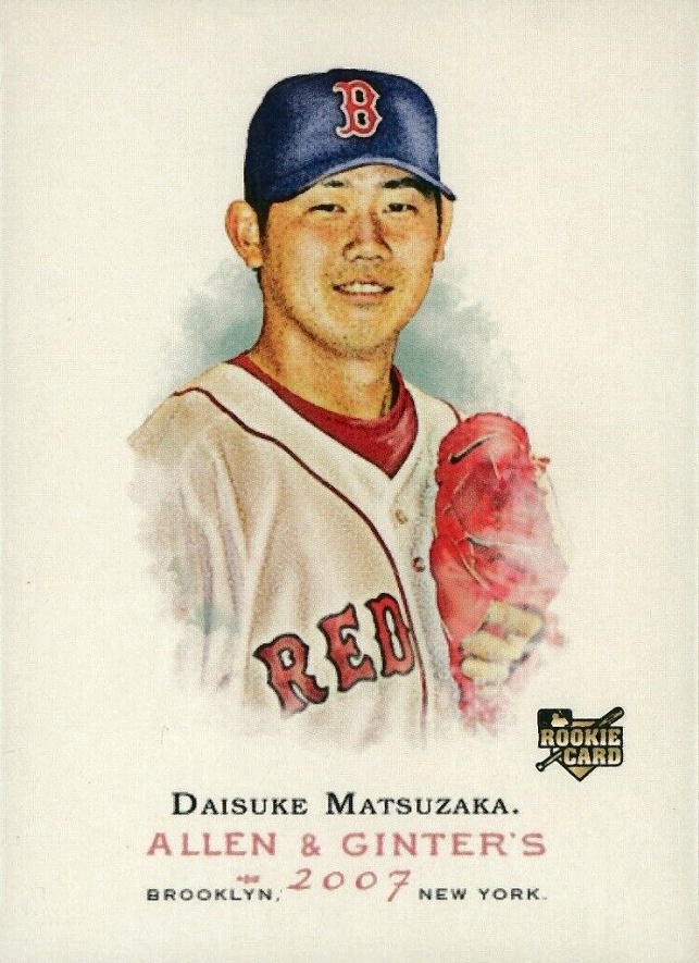 2007 Topps Allen & Ginter Daisuke Matsuzaka #210 Baseball Card