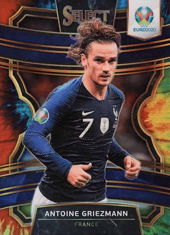 2020 Panini Select UEFA Euro Antoine Griezmann #55 Soccer Card