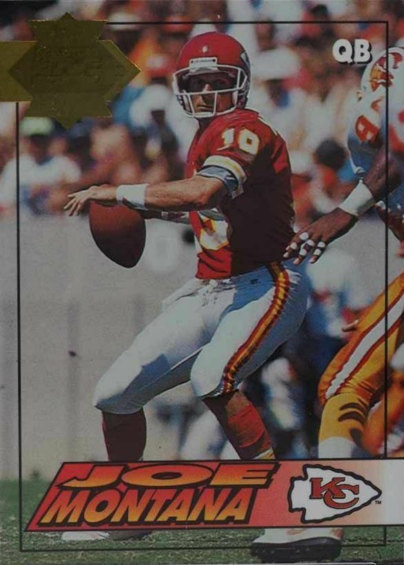1994 Collector's Edge Joe Montana #94 Football Card