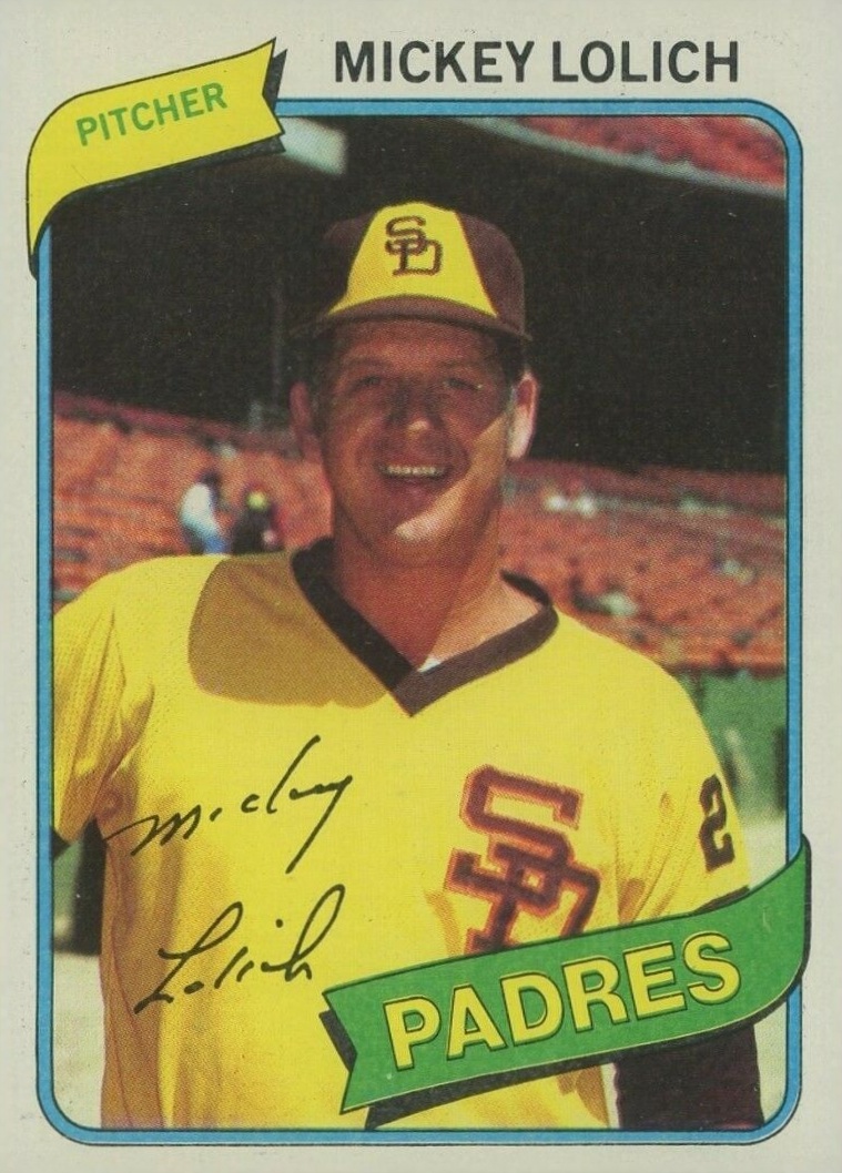 1980 Topps Mickey Lolich #459 Baseball Card