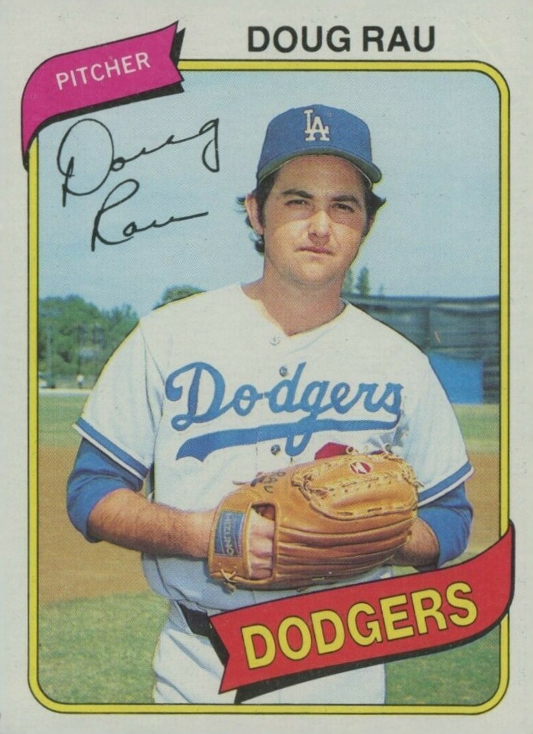 1980 Topps Doug Rau #527 Baseball Card