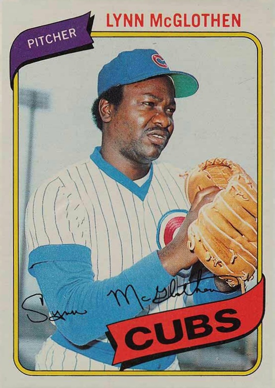 1980 Topps Lynn McGlothen #716 Baseball Card