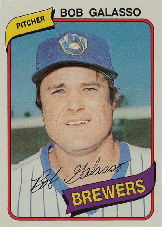 1980 Topps Bob Galasso #711 Baseball Card
