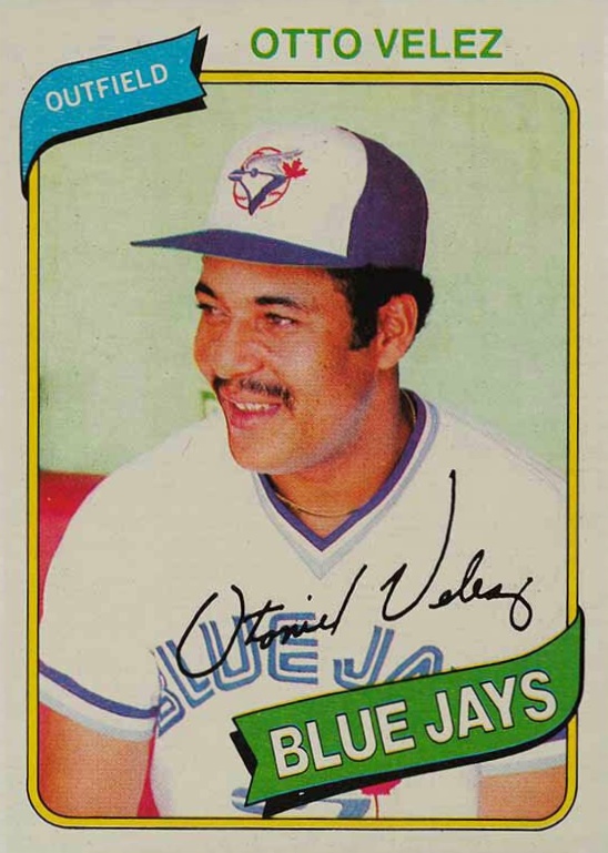 1980 Topps Otto Velez #703 Baseball Card
