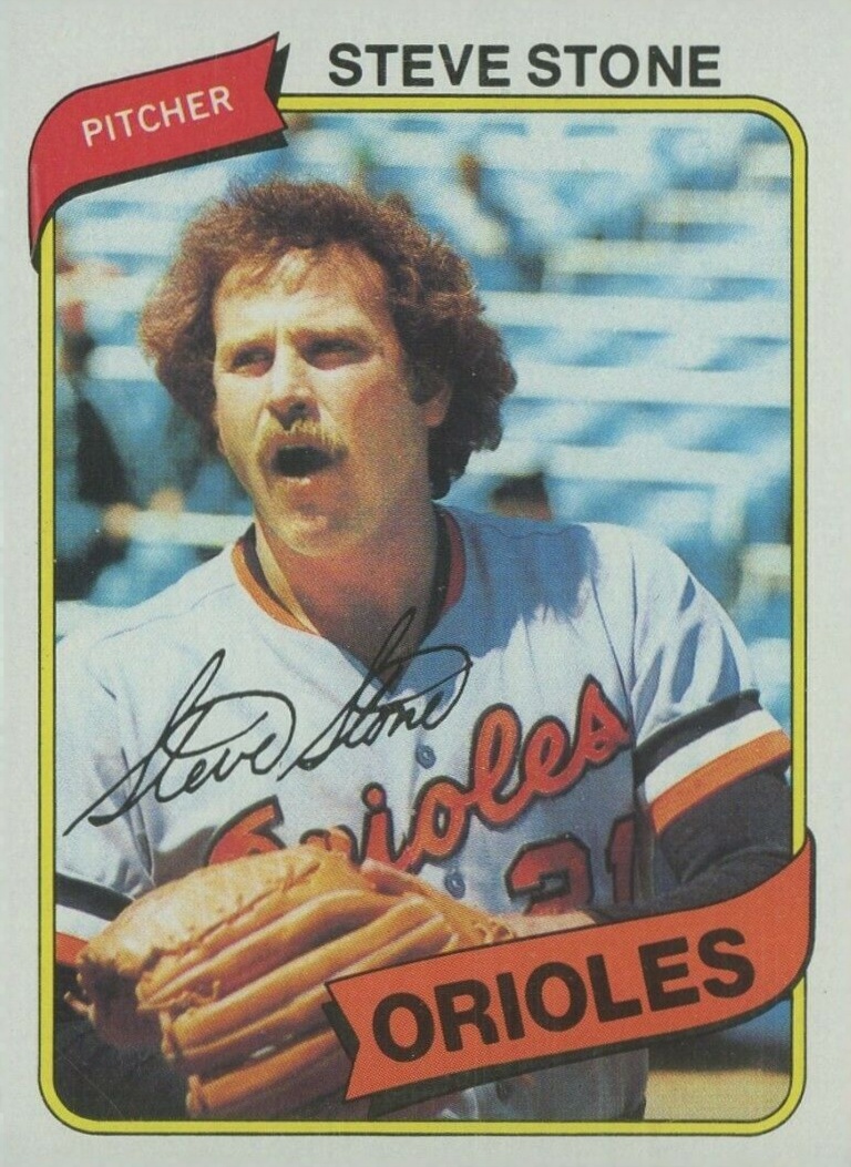 1980 Topps Steve Stone #688 Baseball Card
