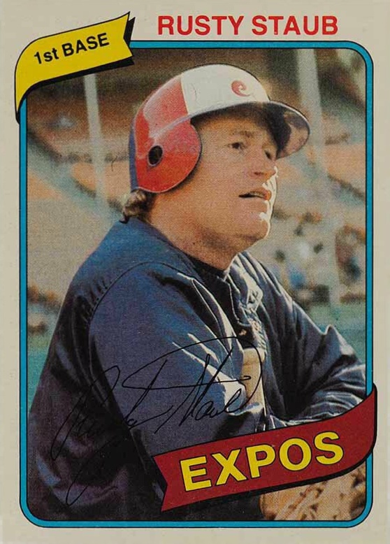 1980 Topps Rusty Staub #660 Baseball Card