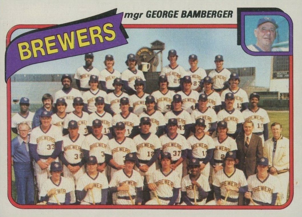 1980 Topps Brewers Team #659 Baseball Card
