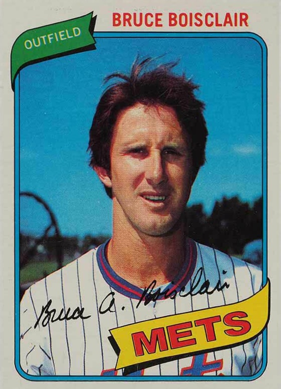 1980 Topps Bruce Boisclair #654 Baseball Card