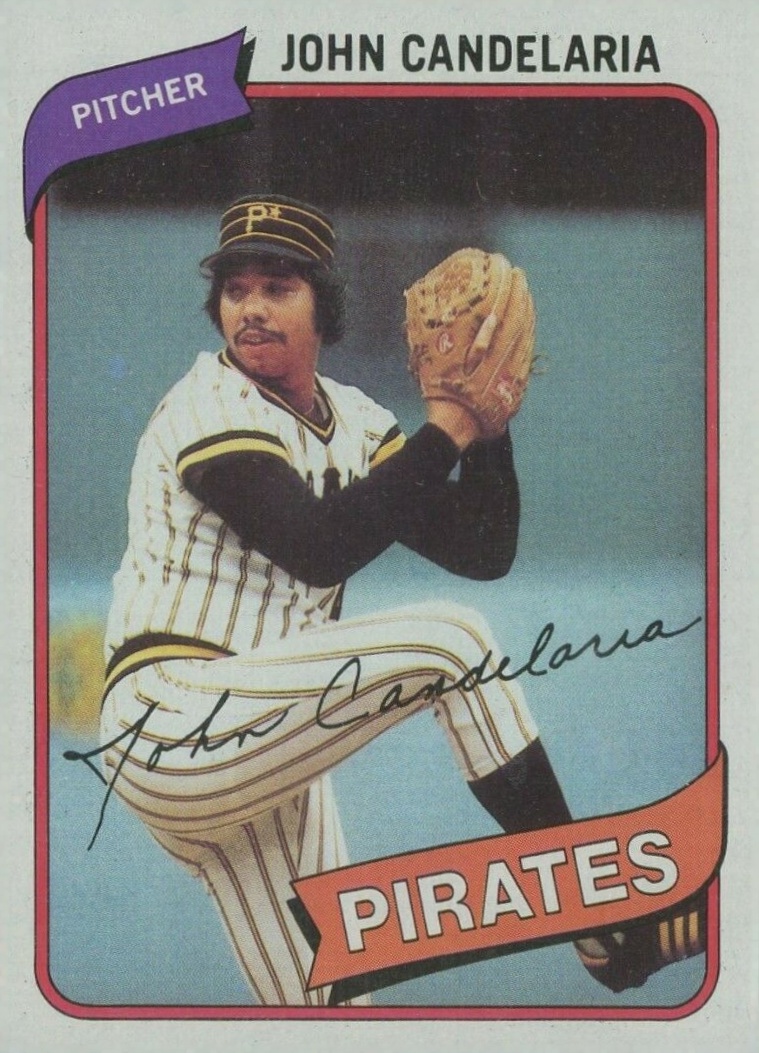 1980 Topps John Candelaria #635 Baseball Card