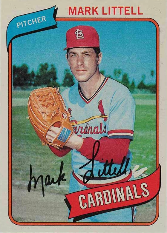 1980 Topps Mark Littell #631 Baseball Card