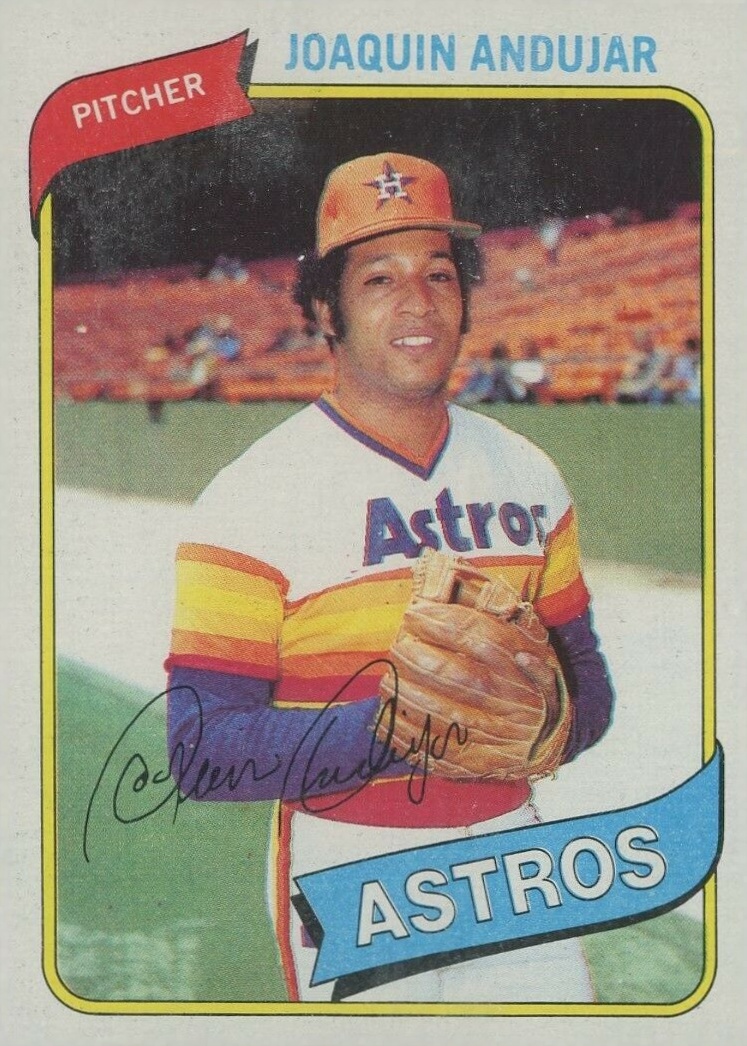 1980 Topps Joaquin Andujar #617 Baseball Card