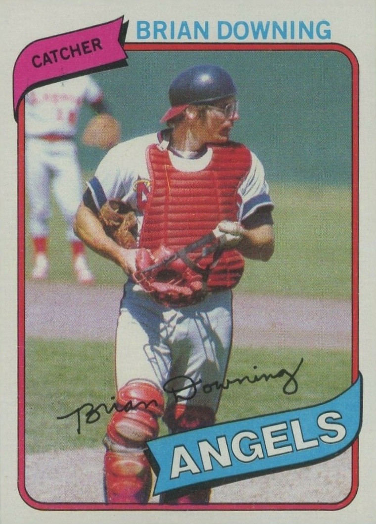 1980 Topps Brian Downing #602 Baseball Card