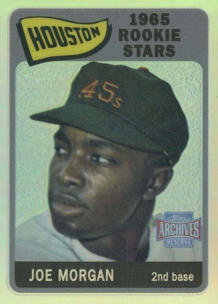 2001 Topps Archives Reserve Joe Morgan #57 Baseball Card