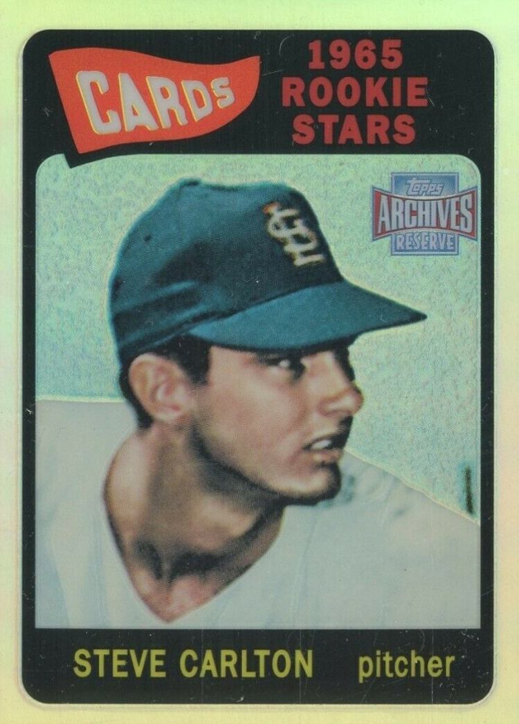 2001 Topps Archives Reserve Steve Carlton #13 Baseball Card