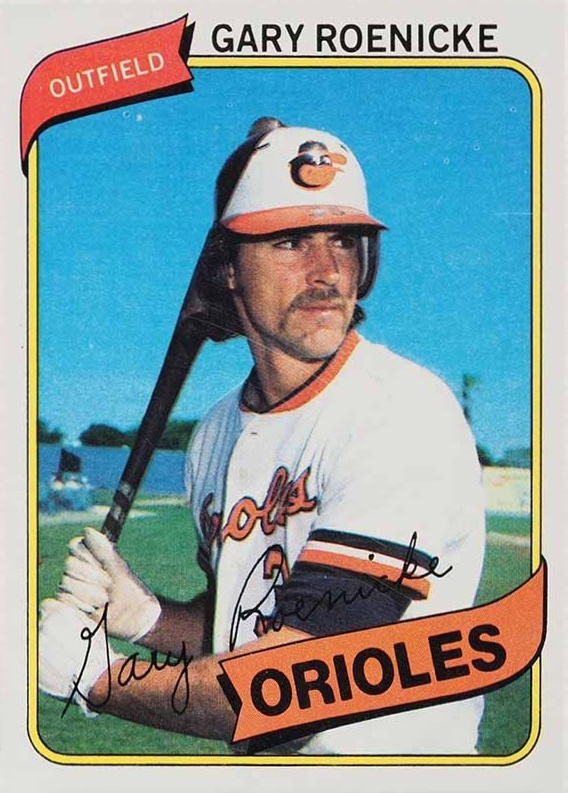 1980 Topps Gary Roenicke #568 Baseball Card