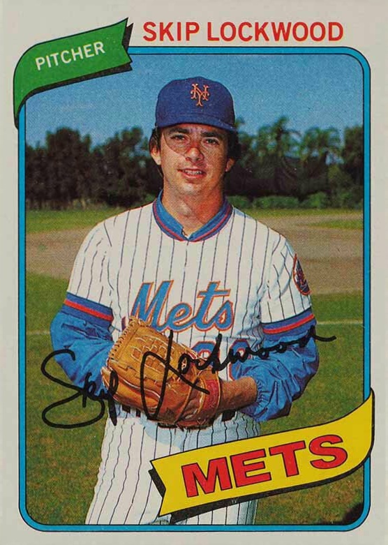 1980 Topps Skip Lockwood #567 Baseball Card