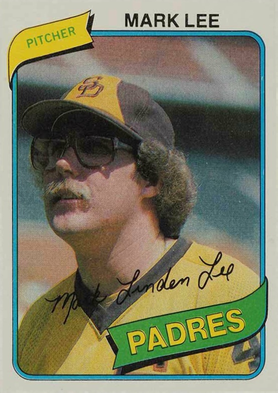 1980 Topps Mark Lee #557 Baseball Card