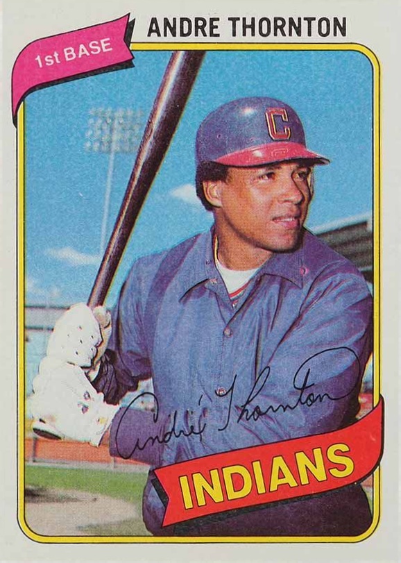 1980 Topps Andre Thornton #534 Baseball Card