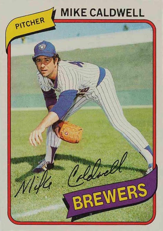 1980 Topps Mike Caldwell #515 Baseball Card