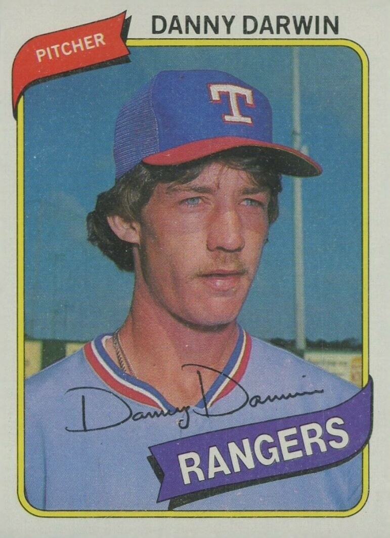 1980 Topps Danny Darwin #498 Baseball Card