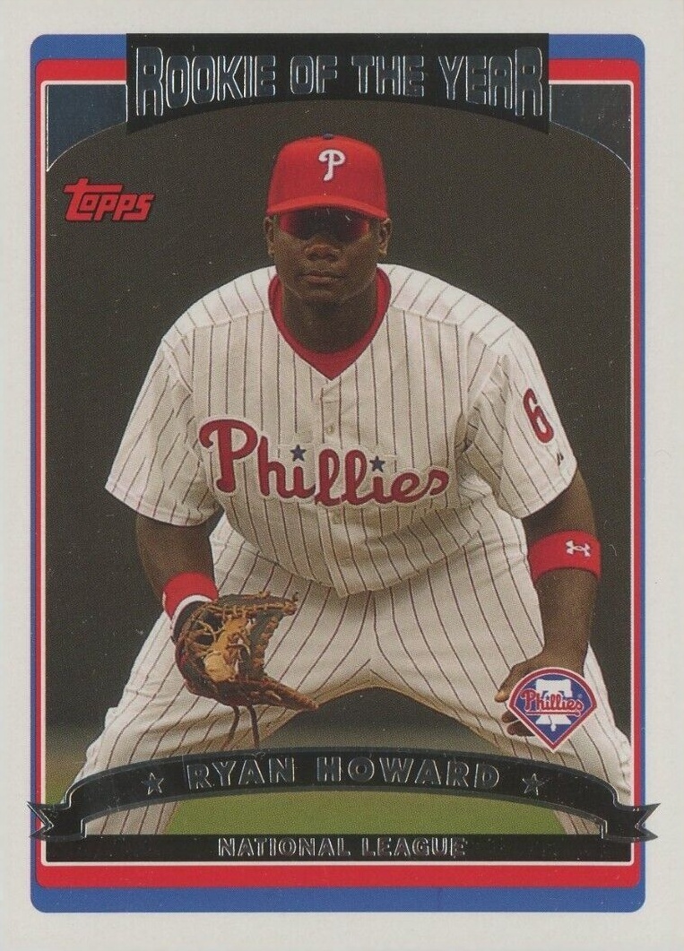 2006 Topps Ryan Howard #265 Baseball Card
