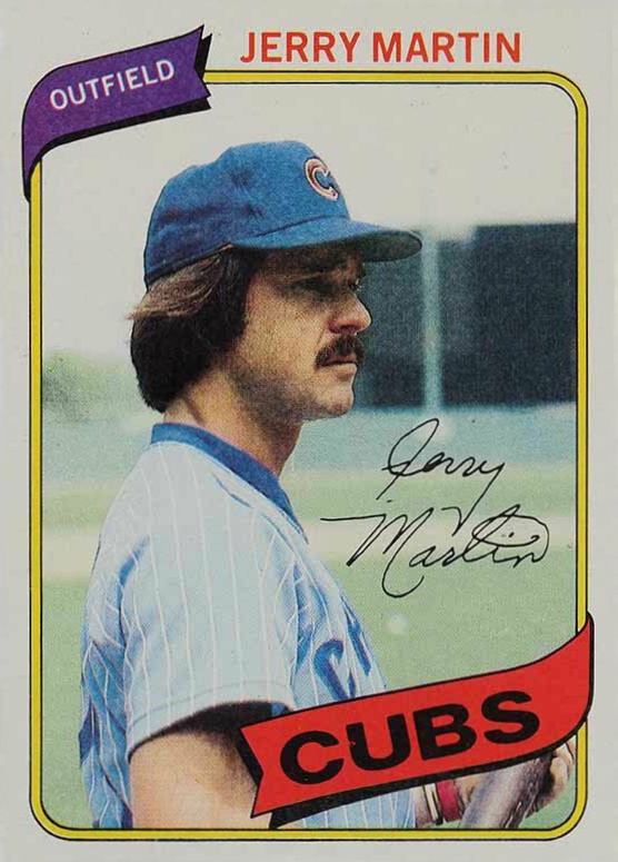 1980 Topps Jerry Martin #493 Baseball Card