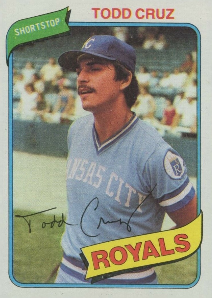 1980 Topps Todd Cruz #492 Baseball Card