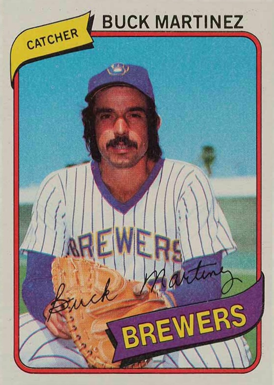 1980 Topps Buck Martinez #477 Baseball Card