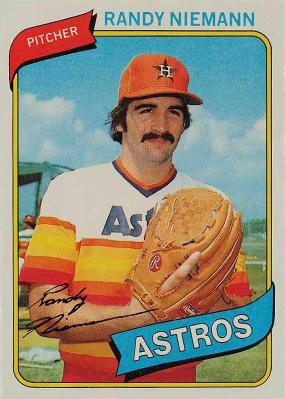 1980 Topps Randy Niemann #469 Baseball Card