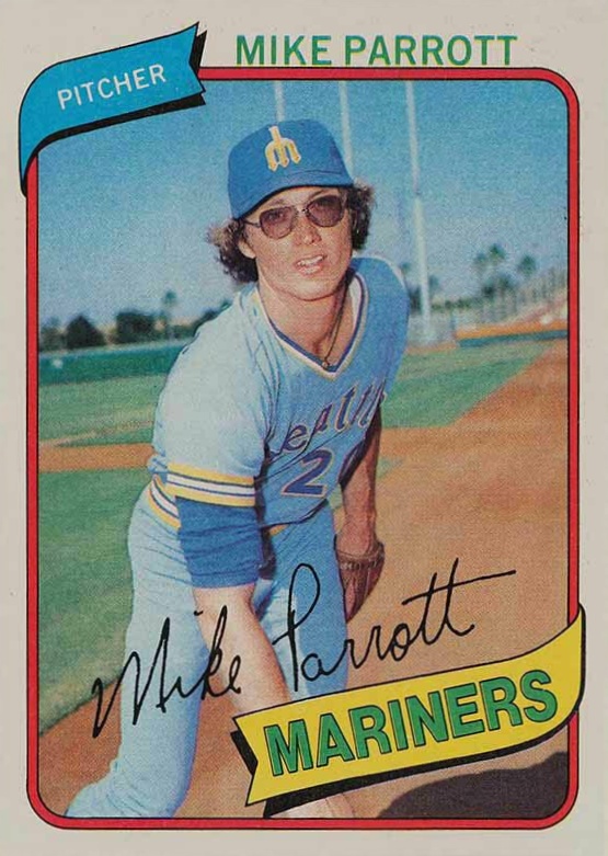 1980 Topps Mike Parrott #443 Baseball Card