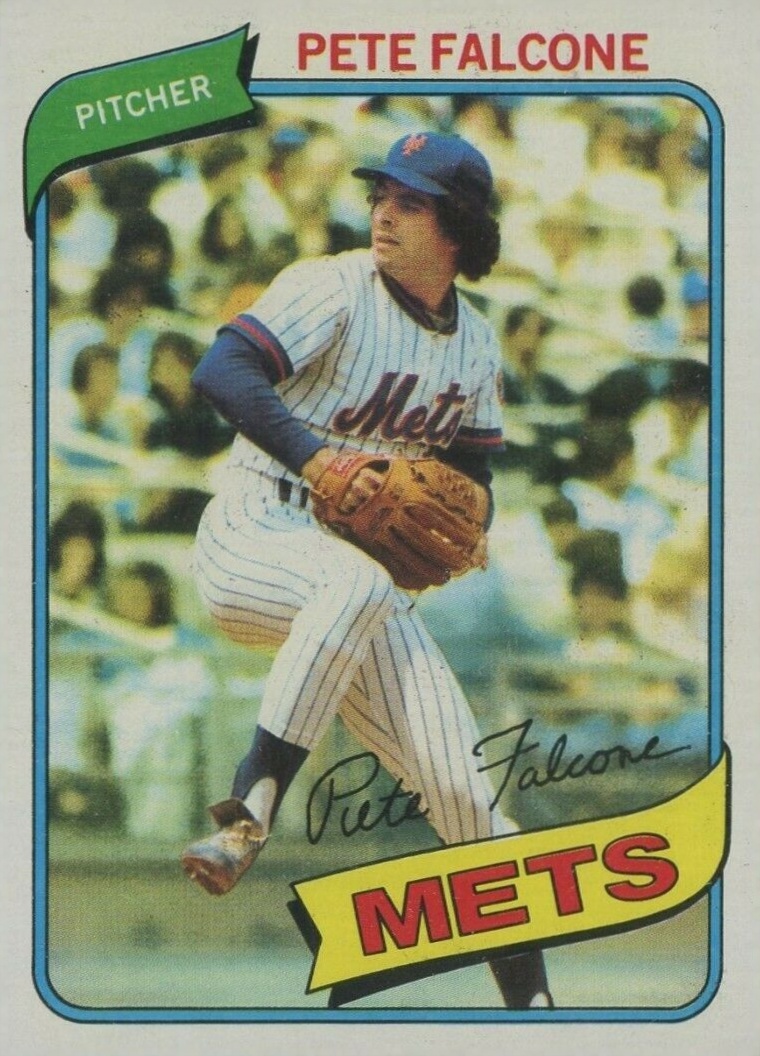 1980 Topps Pete Falcone #401 Baseball Card