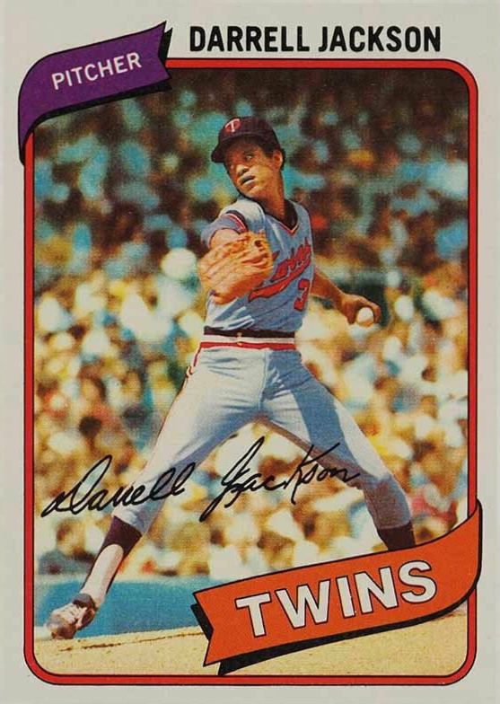 1980 Topps Darrell Jackson #386 Baseball Card