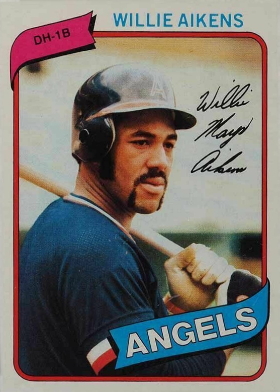 1980 Topps Willie Aikens #368 Baseball Card