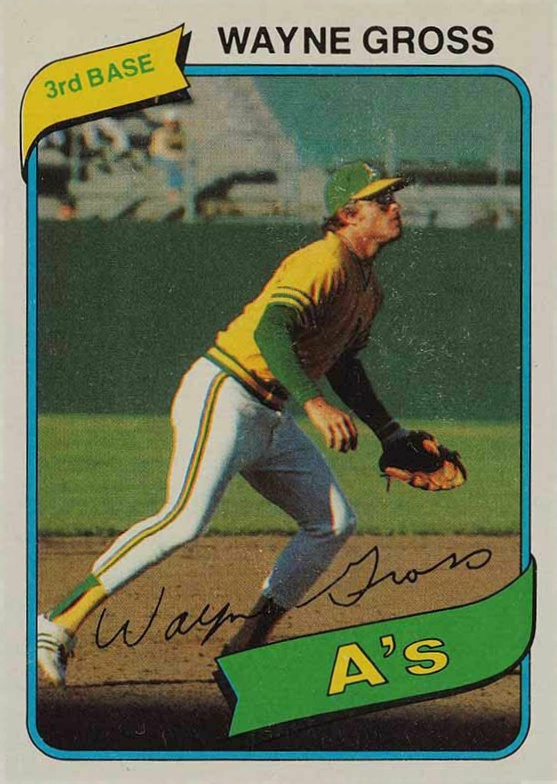 1980 Topps Wayne Gross #363 Baseball Card